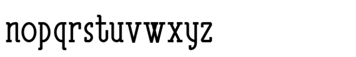 Metrova Medium Font LOWERCASE