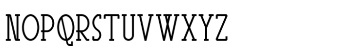 Metrova Regular Font UPPERCASE