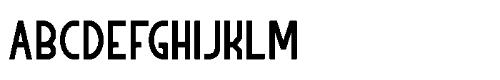Metrova Sans Bold Font UPPERCASE
