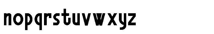 Metrova Sans Extra Bold Font LOWERCASE