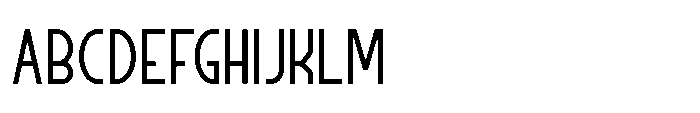 Metrova Sans Medium Font UPPERCASE