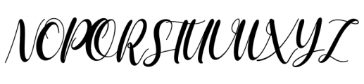 Meuthia Beauty Font UPPERCASE