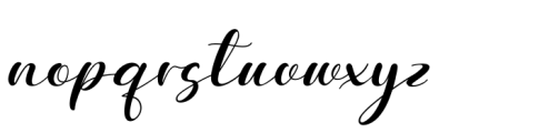 Meuthia Beauty Font LOWERCASE