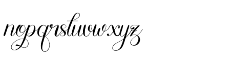 Mewskia Regular Font LOWERCASE