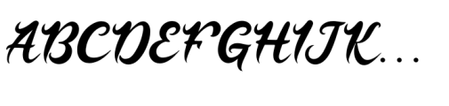 Mewtty Regular Font UPPERCASE