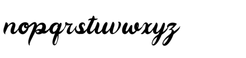 Mewtty Regular Font LOWERCASE