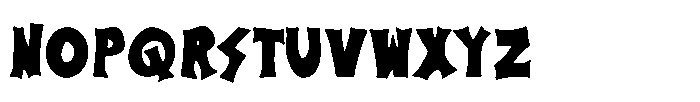 Mexican Brotherhood Black Regular Font UPPERCASE