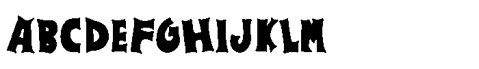 Mexican Brotherhood Black Regular FONT