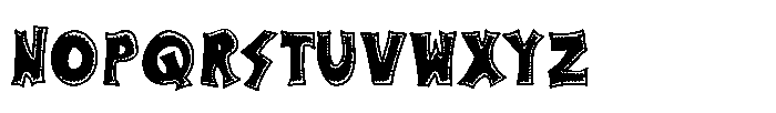 Mexican Brotherhood Regular Font UPPERCASE