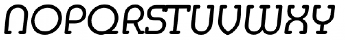 Mexico Serial Italic Font UPPERCASE