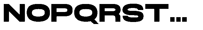 Mexron Font UPPERCASE