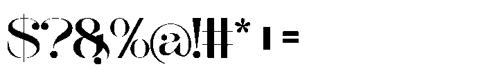 Meylda Font OTHER CHARS