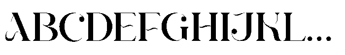 Meylda Font UPPERCASE