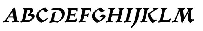 Mezalia Black Cursive Font