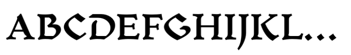 Mezalia ExtraBold Font UPPERCASE