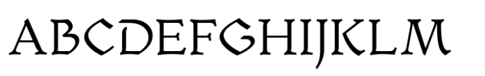 Mezalia Light Font UPPERCASE