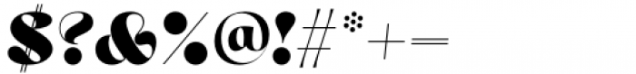 Mezzotint CF Italic Font OTHER CHARS