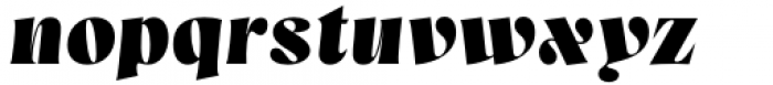 Mezzotint CF Italic Font LOWERCASE
