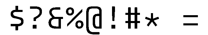 MechanicaMono Regular Instance Font OTHER CHARS