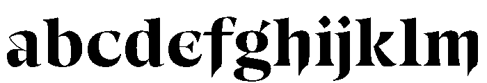Medley ExtraBold Instance 20412741 FONT
