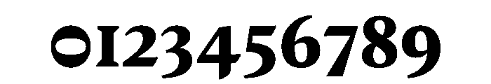 Medley ExtraBold Instance Font OTHER CHARS
