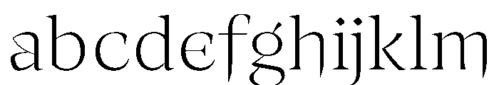 Medley ExtraLight Instance 15af70b3 FONT