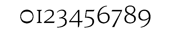 Medley ExtraLight Instance Font OTHER CHARS
