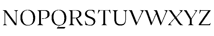 Medley Light Instance 087c5e64 Font UPPERCASE