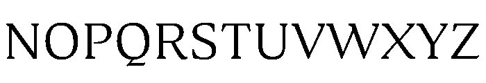 Medley Light Instance Font UPPERCASE