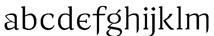 Medley Light Instance FONT