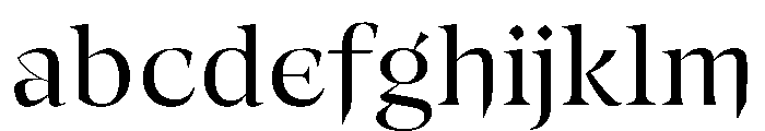 Medley Regular Instance 217ab2c8 FONT
