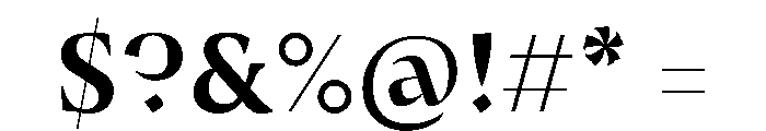 Medley SemiBold Instance 86799799 Font OTHER CHARS