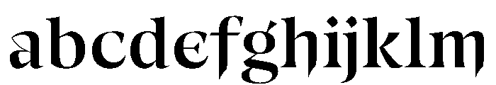 Medley SemiBold Instance 86799799 FONT