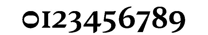 Medley SemiBold Instance Font OTHER CHARS