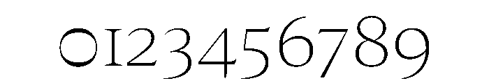 Medley Thin Instance C7783acf Font OTHER CHARS