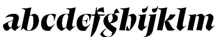 MedleyItalic BlackItalic Instance 41d87386 FONT