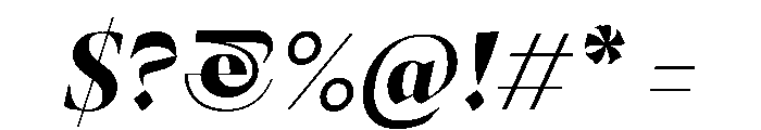 MedleyItalic BoldItalic Instance E8af4de9 Font OTHER CHARS