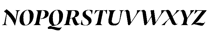 MedleyItalic BoldItalic Instance E8af4de9 Font UPPERCASE