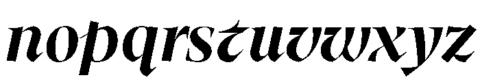 MedleyItalic BoldItalic Instance E8af4de9 Font LOWERCASE