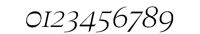 MedleyItalic ExtraLightItalic Instance 60a6e12f Font OTHER CHARS