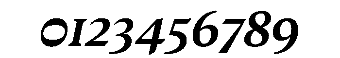 MedleyItalic SemiBoldItalic Instance Font OTHER CHARS
