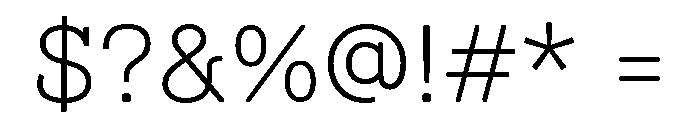 MekomiDLv2AAA Light Font OTHER CHARS