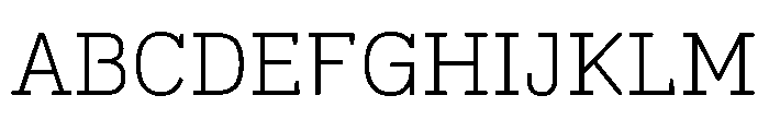 MekomiDLv2AAA Light Font UPPERCASE