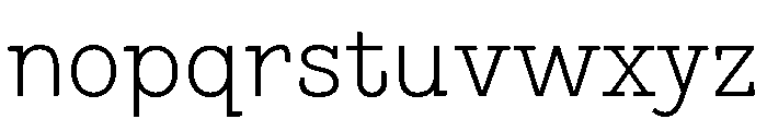 MekomiDLv2AAA Light Font LOWERCASE
