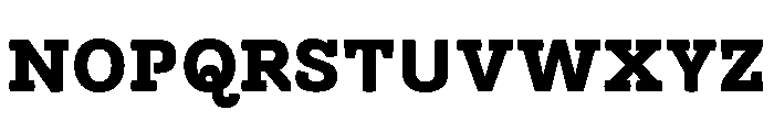 MekomiDLv2AAA UltraBold Font UPPERCASE