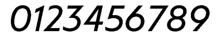 Melun Italic Font OTHER CHARS