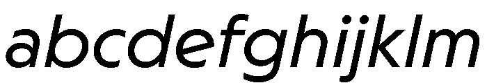 Melun Italic FONT