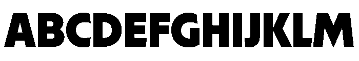MelunDisplay Bold Font UPPERCASE