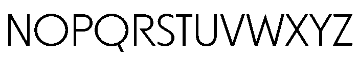 MelunDisplay Light Font UPPERCASE