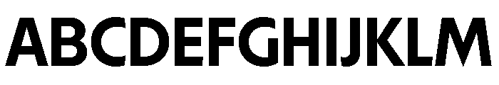 MelunDisplay Medium Font UPPERCASE
